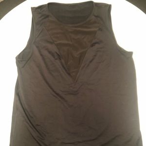 Black lululemon tank top